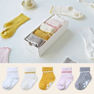 [하이베이비]피콧 양말(0-8세) /사계절양말/아동양말/유아양말/아기니삭스/아기양말/출산선물/돌선물/