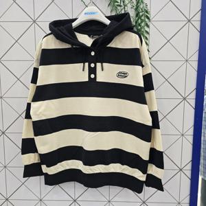 [에꼴리에]에꼴리에 주니어 오버핏 빅스트라이프 후드티 25C5452