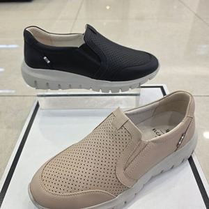 [엘칸토]MARIO여성 소가죽 데일리 경량슬립온LCWO53U613