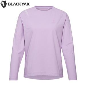 [블랙야크] 블랙야크 여성 봄 아웃도어 등산 라운드넥 티셔츠 프라임 긴팔티2 1BYRTSV501LA 2BYRTSV501