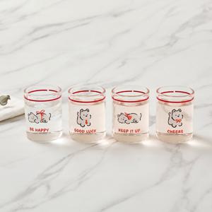 [모던하우스] 봉쥬르두부 변색 소주잔 50ml 4P세트