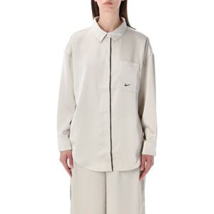 나이키 오버사이즈 새틴 파이핑 셔츠 IM0575 072