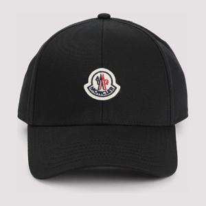 몽클레어 로고 자수 어드저스터블 스트랩 베이스볼 캡 K10913B0