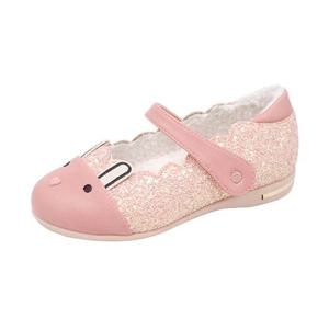 [바니플랫]바니키즈 여아구두 아동 털신 플랫슈즈 KNF97010PN