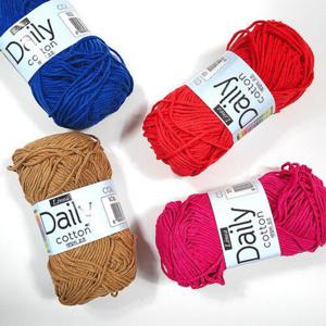 [한올스](9+1 이벤트중)리네아 데일리코튼 뜨개실 면사 면 모자실 가방 여름실 코바늘 손뜨개