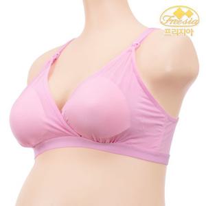 [프리지아]임부 수유브라 인견 핑크_FREE