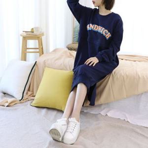 [마미누리]임부복 샌드위치 수유원피스 지퍼형 수유복 봄 가을용