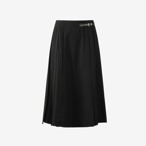 [듀엘]울블렌드 플리츠 스커트 D254MSD049