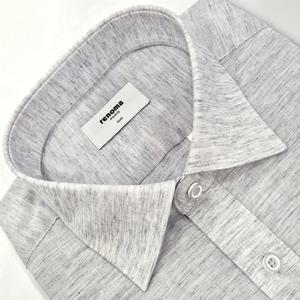 [레노마셔츠]슬림핏/린넨 혼방 슬럽 긴소매 셔츠 RQSSL1501 GY_U