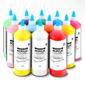 대용량 전문가용 아크릴물감 미술용품 29색 500ml