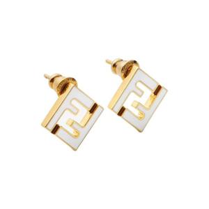 펜디 포에버 펜디 이어링 골드 화이트 8AL294TL9F0A47