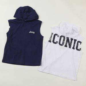 [지프키즈]키즈 후드 빅지프 나시티  KO2THU611