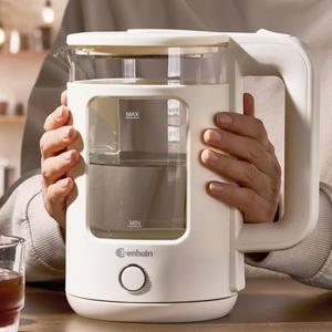 벤하임BKK001 이중단열 무선 유리주전자 전기포트 1.5L 강화유리 안전