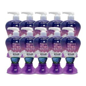 엘지생활건강 히말라야 핑크솔트 담은 펌핑 치약 바이옴 285g 10개 Ss