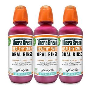 엘시시 테라브레스 헬시스마일 오랄린스 가글 스파클민트 473ml 3개 Ss