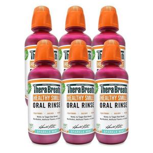 엘시시 테라브레스 헬시스마일 오랄린스 가글 스파클민트 473ml 6개 Ss