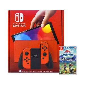 닌텐도 스위치 OLED 마리오 레드 본체 + 포켓몬스터 레전드 아르세우스(게임칩) 국내정품 Ss