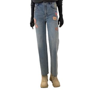 [지프](여전용) 빈티지 와펜 데님 팬츠(JR1DPF514)