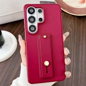 갤럭시S26 플러스 울트라 컬러 핑거 스트랩 거치대 심플 케이스