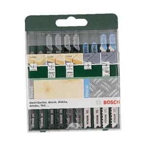 보쉬 2609256746 목재 금속용 직소톱날 세트 10P