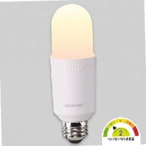 LED 전구 P 벌브 램프 2등급 12W 전구색 3000K E26 메가맨