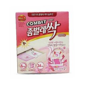 컴배트 좀벌레싹 서랍용 24개입 아로마향 방충효과 6개월