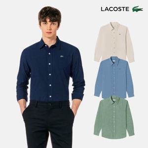 [라코스테공식] 남성 샴브레이 셔츠 CH913E-56G 4종 택1