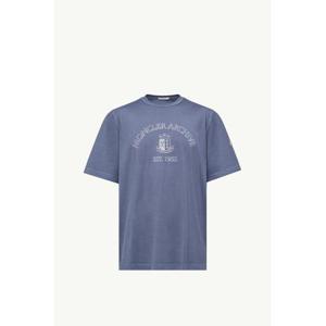 몽클레어 반팔 티셔츠 8C00013 89BAL 76G COBALT BLUE DOM