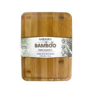 [키친] 나리히라 대나무 베이직 도마 소 -T 대나무도마 주방용품 주방도마 요리 사각도마