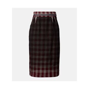 메종마르지엘라 체크 펜슬 스커트 P01123577