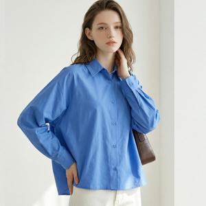 [포커스]라인디테일 세미오버핏 셔츠 FS6A3BL3046