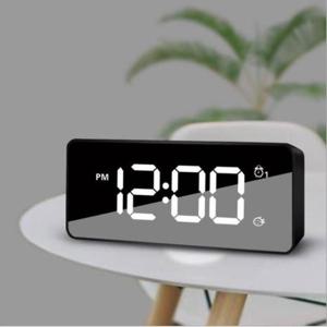 [데코] led 무소음 탁상시계 침대옆 알람시계 인테리어