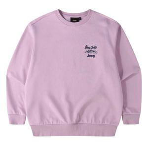 [지프]남여공용 스테이와이드 맨투맨(핑크)JR1TSU895PK