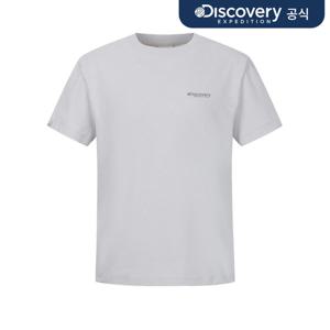 [디스커버리] 여성 에버딘 스몰로고 반팔티셔츠 (L/GREY) DWRS64063-GRL