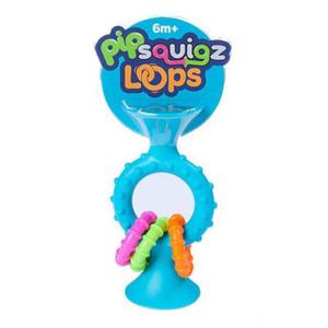 [반려] 스퀴즈 핍스 퀴즈 룹스 베이비 치아발육기 딸랑이 블루