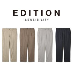[에디션앤드지]26 SS 남자여름바지 베이직 코튼 나일론 팬츠 4종 1택 NEG2PP1921 DR4488