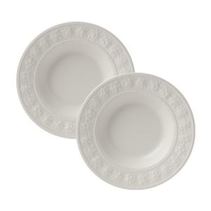 [웨지우드]페스티비티 23cm 스프접시 2p (아이보리)