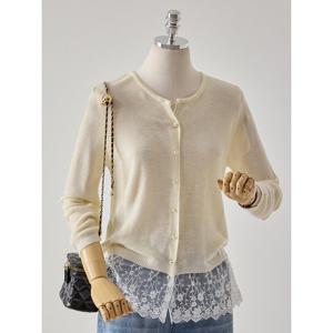 [커스텀에이블]로맨틱 레이스 레이어드 가디건_T2603CD030A