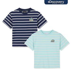 디스커버리키즈 DKRS63063 키즈 스트라이프 반팔티셔츠
