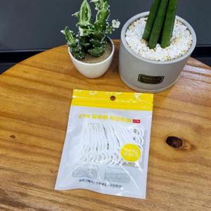 치간이쑤기개 대용량 100개입 초고인장 치간치실 이쑤시개 하이텐션