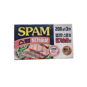 [씨제이제일제당]CJ 스팸 닭가슴살 200g 3입 x1개