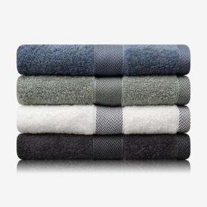 [반려] 송월타월카운테스마라 사선라인 뱀부얀 미니바스타월