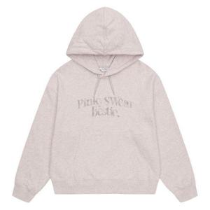 에꼴리에 sh06 핑크멜란지 후드티 26a5455