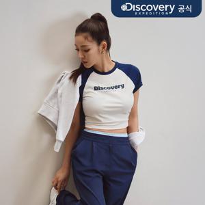 [디스커버리] 여성 프레시벤트 래글런 반팔티셔츠 (WHITE)  DWRS9I063-WHS