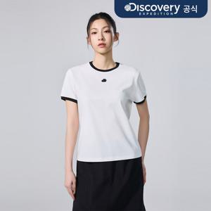 [디스커버리] 여성 프레시벤트 에센셜 링거티셔츠 (WHITE)  DWRS9H063-WHS