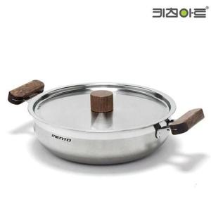양수냄비 키친아트 냄비 멘토 스텐우드 IH 궁중전골 24cm