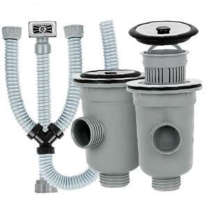 싱크대 하수구 트랩 배수통 거름망