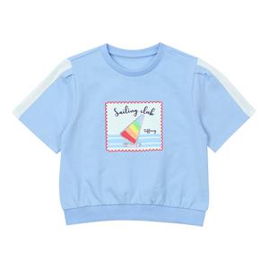 [티파니(정상)]BL 배색라인 티(T42KAT070)