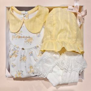 [밍크뮤](YE)다발플라워SET바디슈트,니삭스세트 36113-604-09,812-01