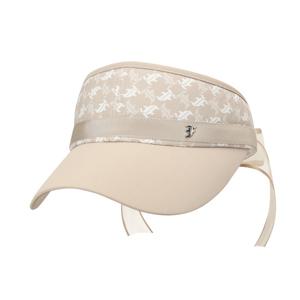 [팬텀] 여성 패턴 리본 썬바이저 221F1CP102_BG
